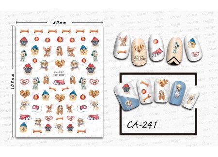 3D Nail Stickers - CA-241